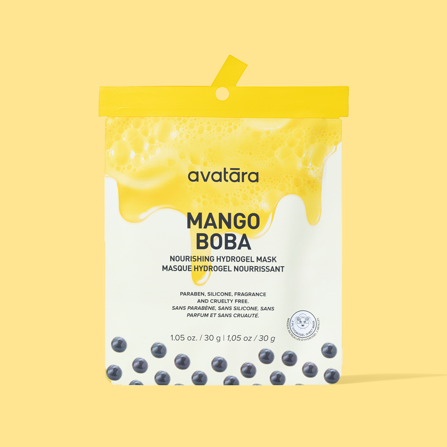 Mango Boba Nourishing Hydrogel Mask