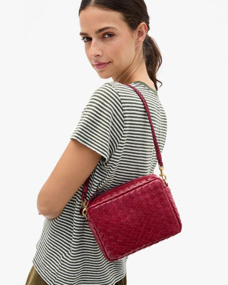 Midi Sac with Pocket - Garnet