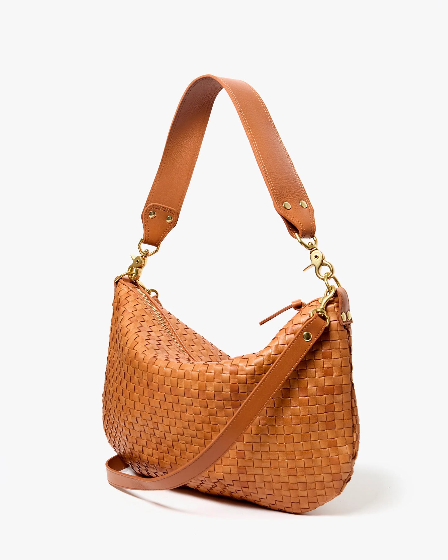 Moyen Messenger - Natural Woven Checker