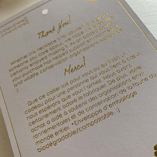 Marquesas Charm Necklace in Gold
