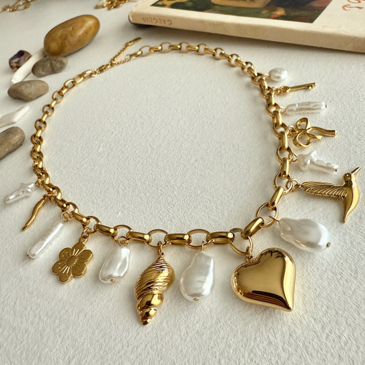 Calliope Charm Necklace