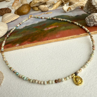 Hanalei Necklace in Peruvian Turquoise