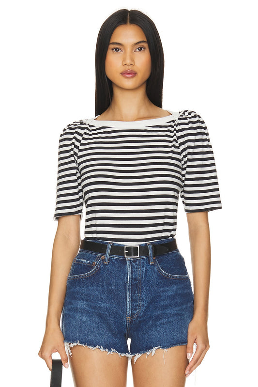 Deana Stripe Envelope T-Shirt