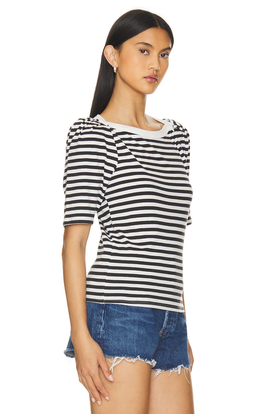 Deana Stripe Envelope T-Shirt