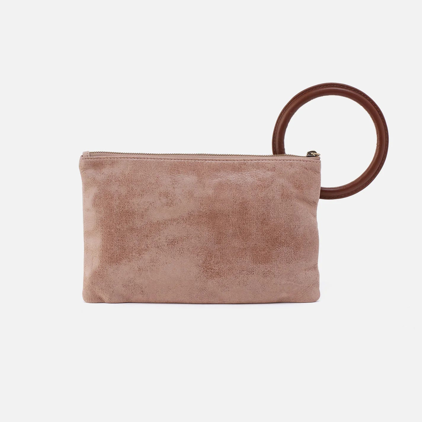 SHEILA CLUTCH BUFFED LEATHER