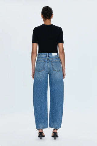 Wes High Rise Barrel Pant - Spectacle