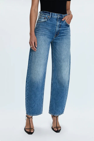 Wes High Rise Barrel Pant - Spectacle