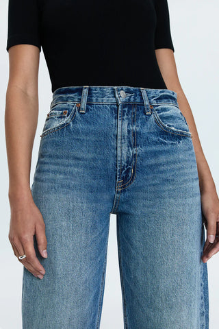 Wes High Rise Barrel Pant - Spectacle