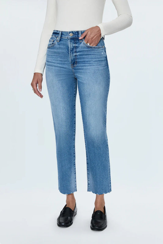 Charlie High Rise Classic Straight Jean in Rhythm Vintage