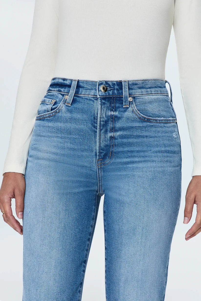 Charlie High Rise Classic Straight Jean in Rhythm Vintage