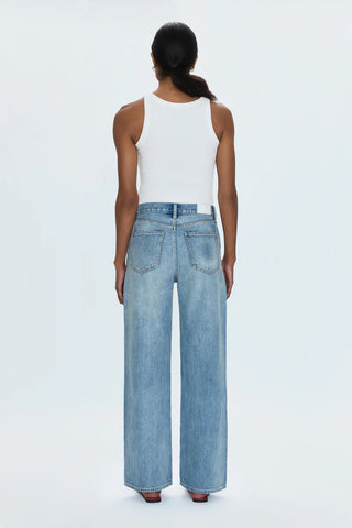 Hendrix High Rise Baggy Jean - Apprentice Distressed
