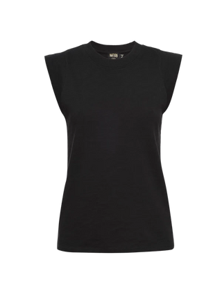 Patti Muscle Tank in Black