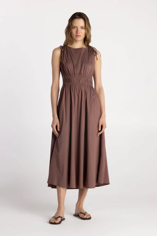 The Olso Dress - Chocolate Brown