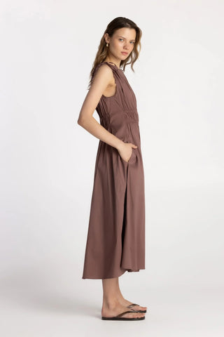 The Olso Dress - Chocolate Brown