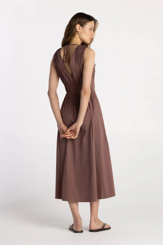 The Olso Dress - Chocolate Brown