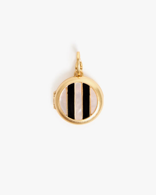 Pearl Stripe Locket