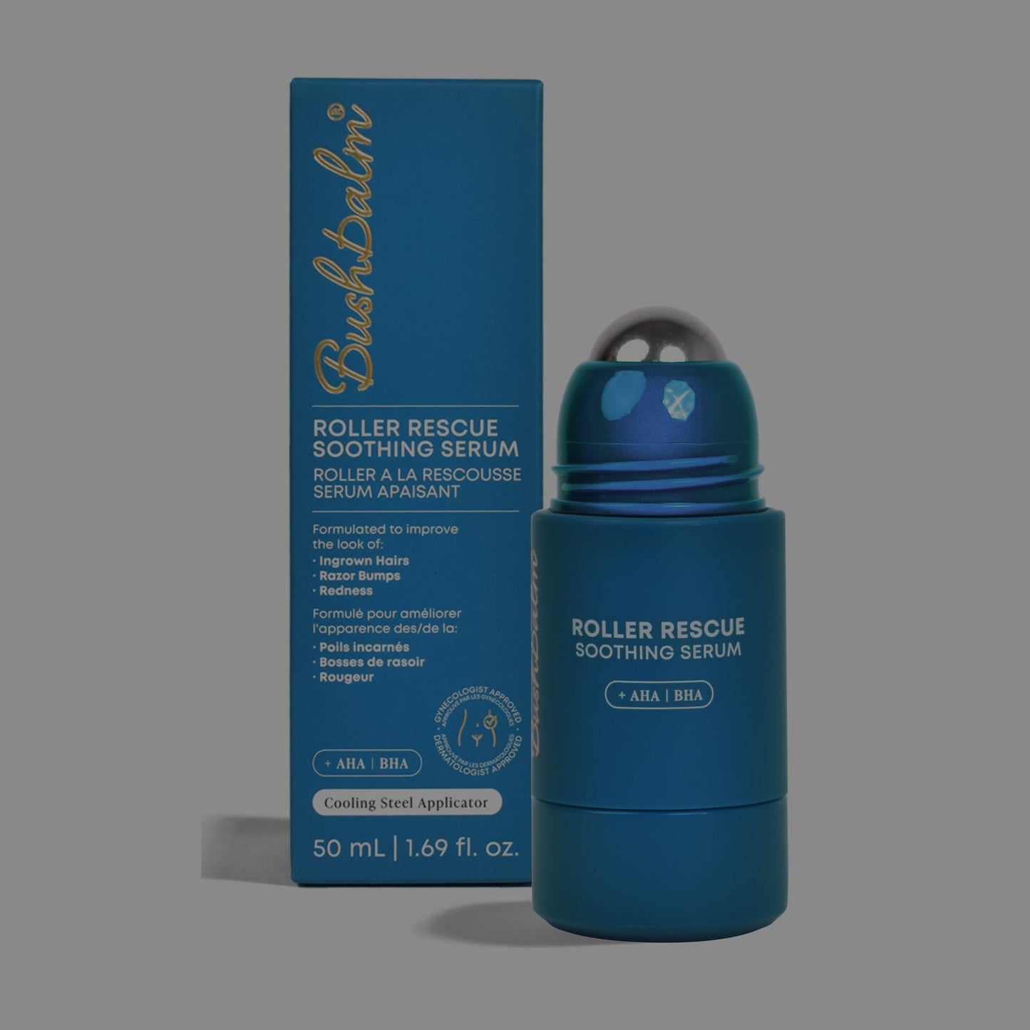 Roller Rescue Soothing Serum with AHA & BHA