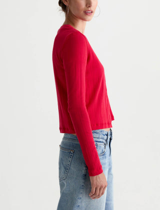 Edden Sweater in Recording Red