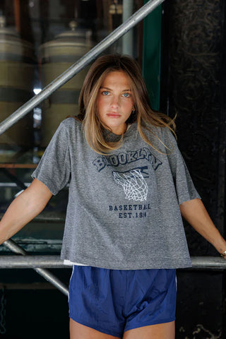 Brooklyn Basketball Boyfriend Tee
