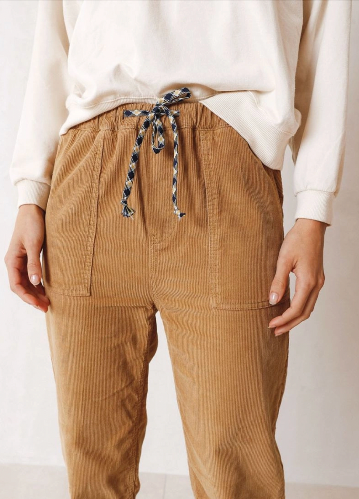 Micro Corduroy Trousers