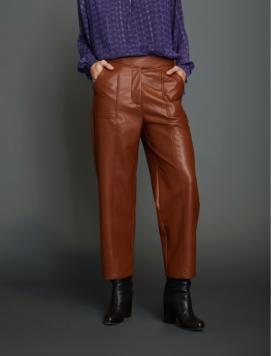 Faux leather Trousers