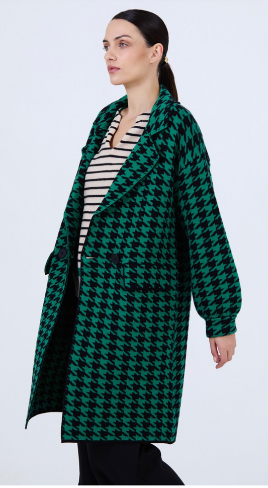 Jacquard Coat