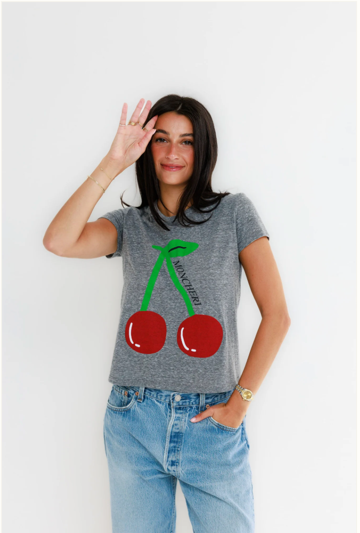 Mon Cheri Cherry-Everyday Tee