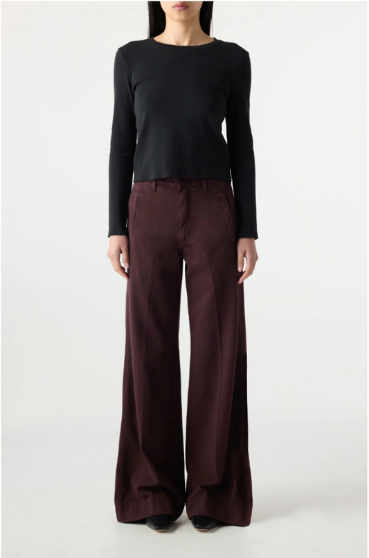 Frida Trouser in Aubergine