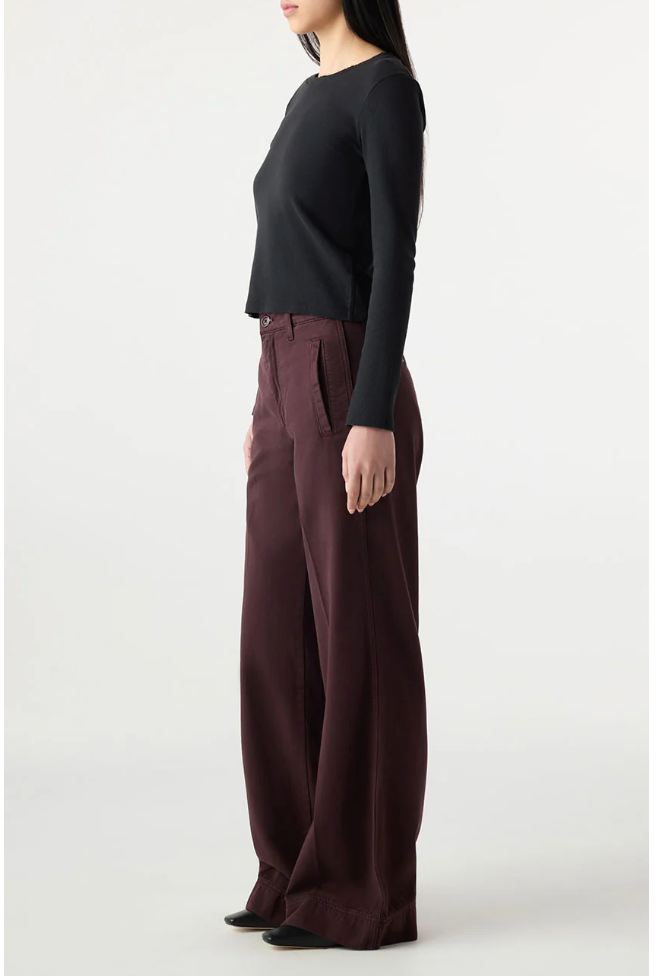 Frida Trouser in Aubergine