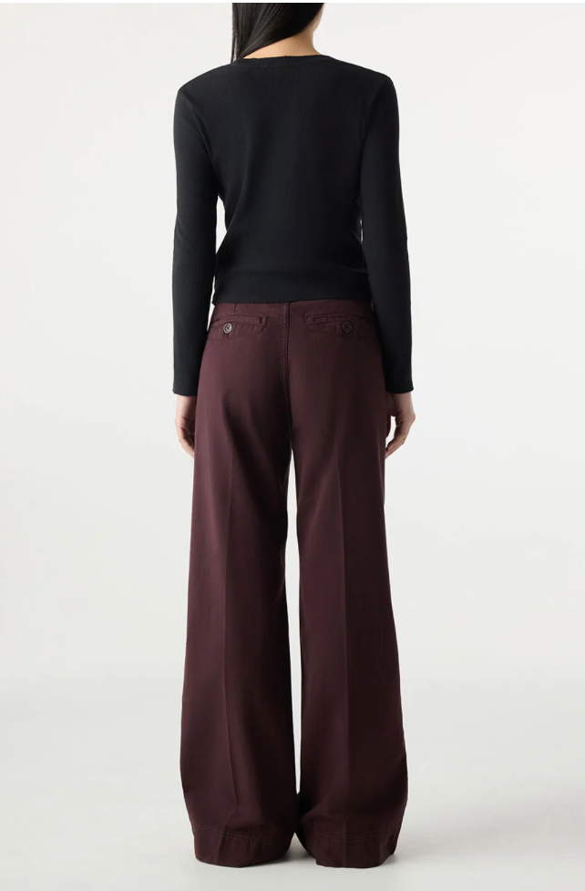 Frida Trouser in Aubergine