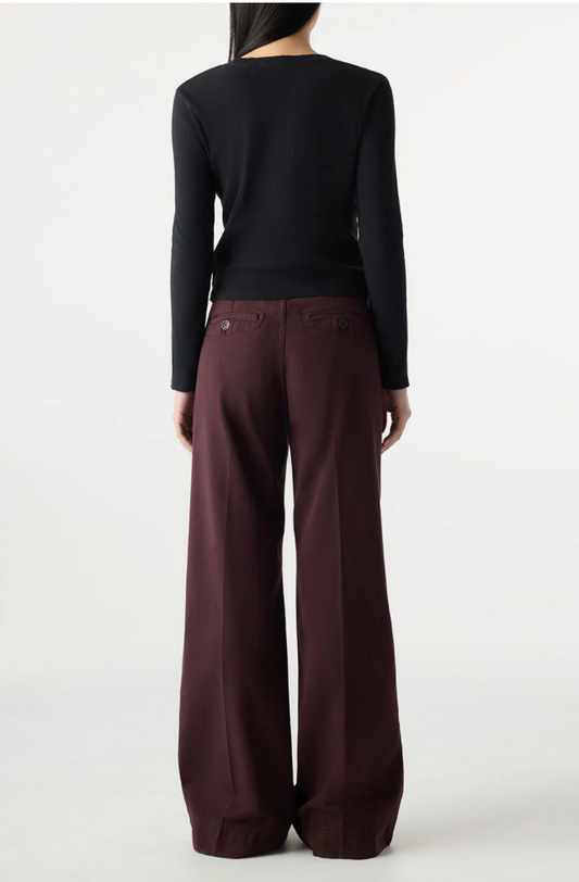 Frida Trouser in Aubergine