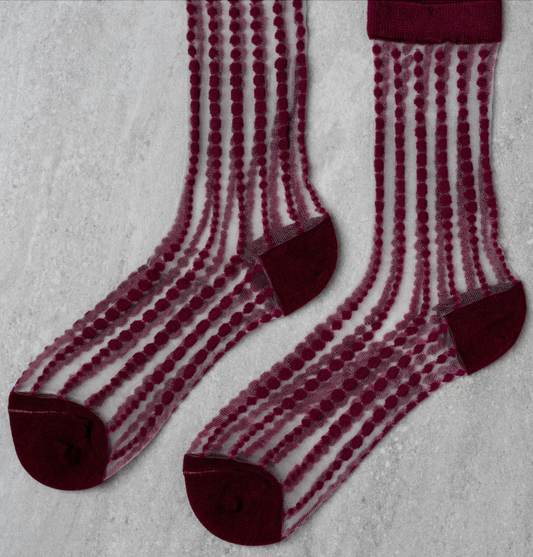 Sheer Bubble Socks