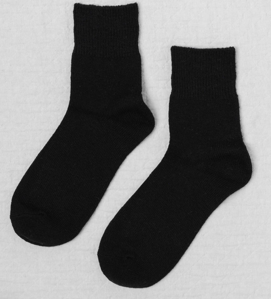 Sweater Socks in Black
