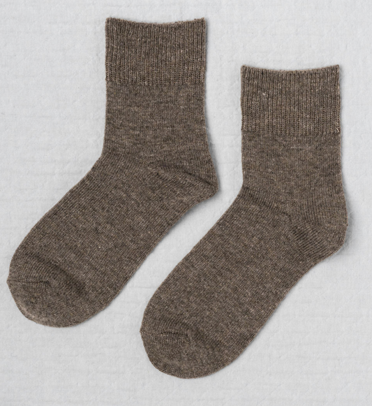 Sweater Socks in Mocha