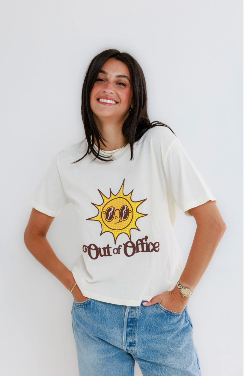 Out of Office Everyday Tee - Off White