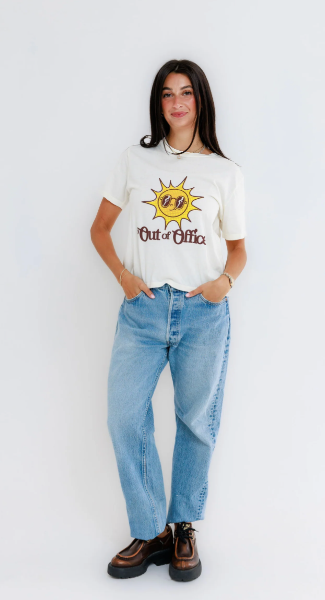 Out of Office Everyday Tee - Off White