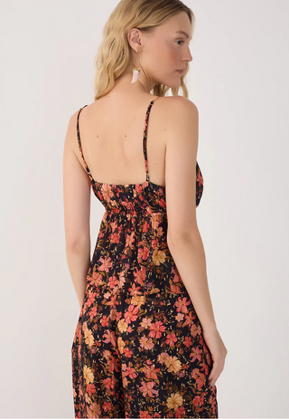 Black Encontro Lurex Sleeveless Blouse