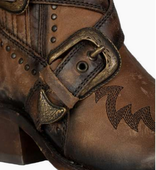 Liberty Black Nancy Buckle Boot in America Tan