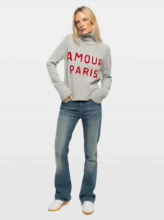 Nalma We Amour Paris Sweater Gris Chine Clai