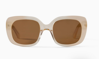Celeste Sun Gradient Beige Polarized Sunglasses