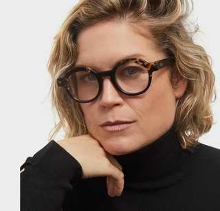 Charlotte Black & Tortoise Reading Glasses
