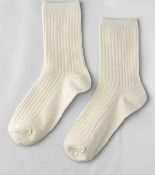 The Trouser Sock - Meringue