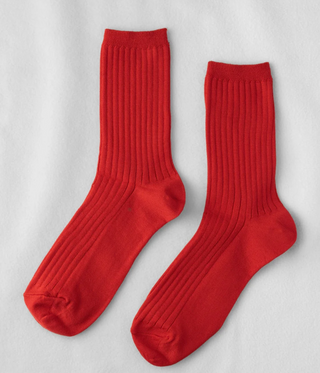 The Trouser Sock - Scarlet