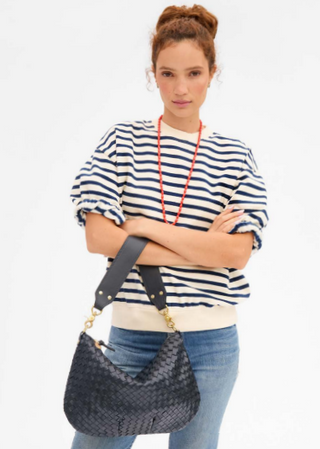 Moyen Messenger - Medium Woven Diagonal