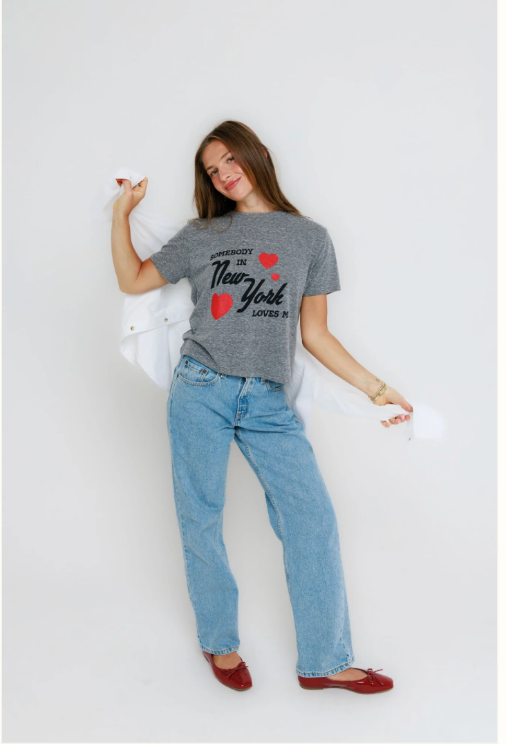 Somebody In New York Loves Me-Everyday Tee