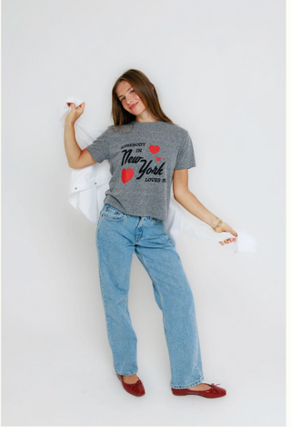 Somebody In New York Loves Me-Everyday Tee