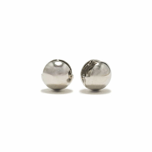 Small Bubble Earrings Silver