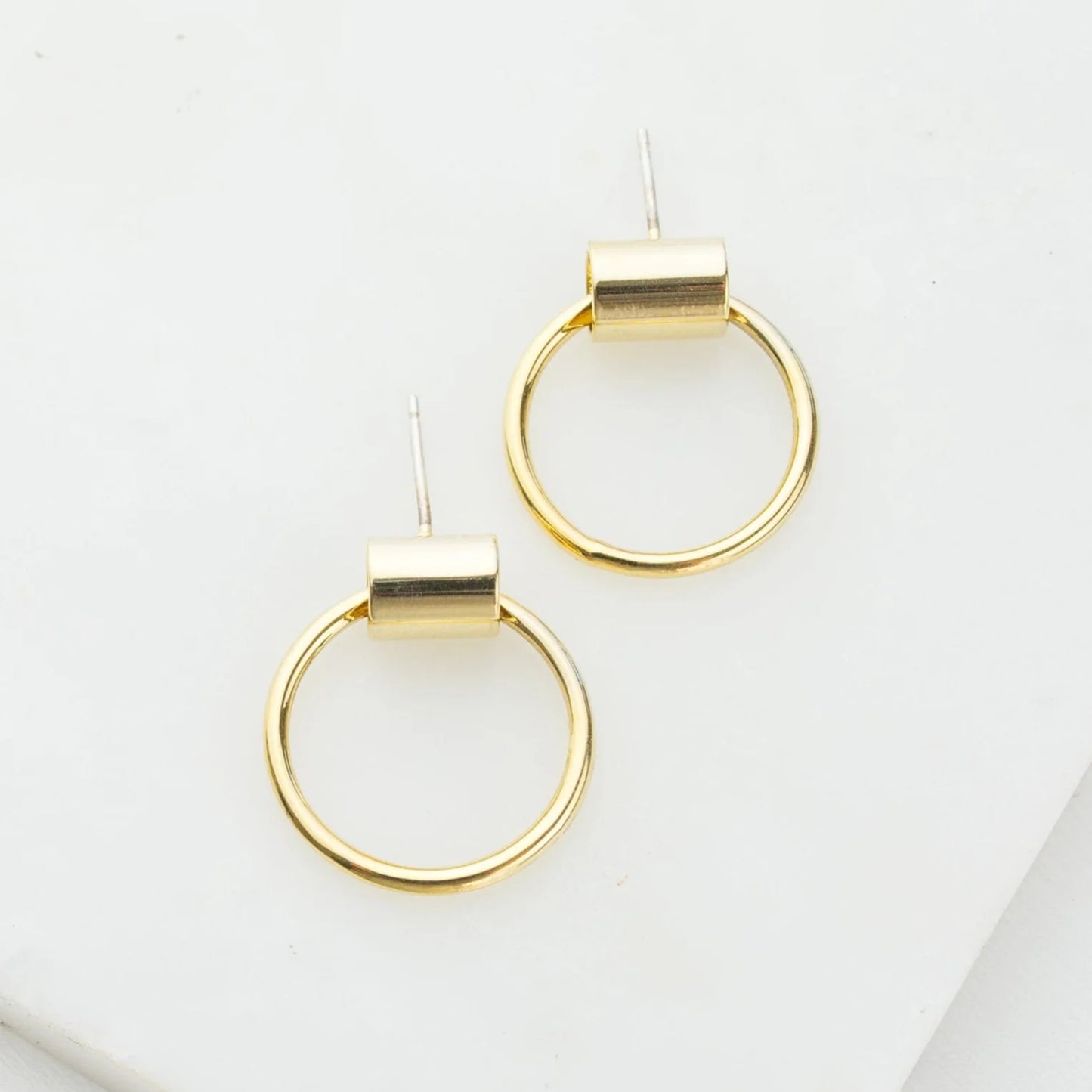 Small Swing Hoops Gold