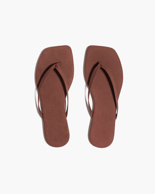 Square Toe Lily Suede bourbon