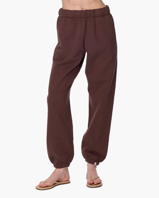 CloudSoft OG Joggers in Chocolate Brown